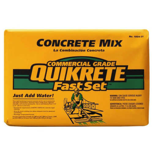 Quikcrete Concrete Mix fast set - State Material Mason Supply