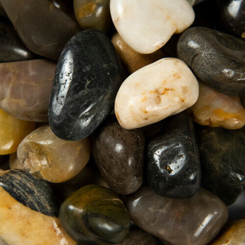 Msi Mixed Polished Beach Pebbles State Material Mason Supply 5703